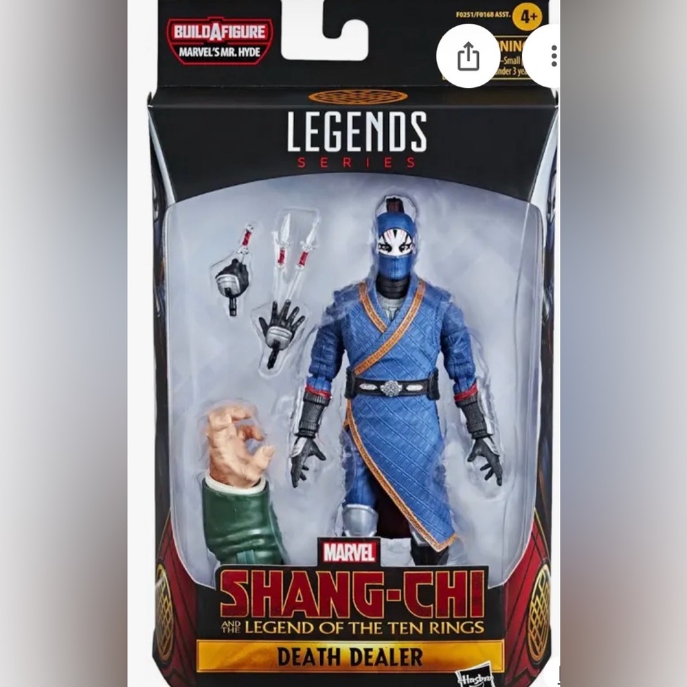 NIB Marvel Legends Series Shang-Chi Death Dealer Action Figure